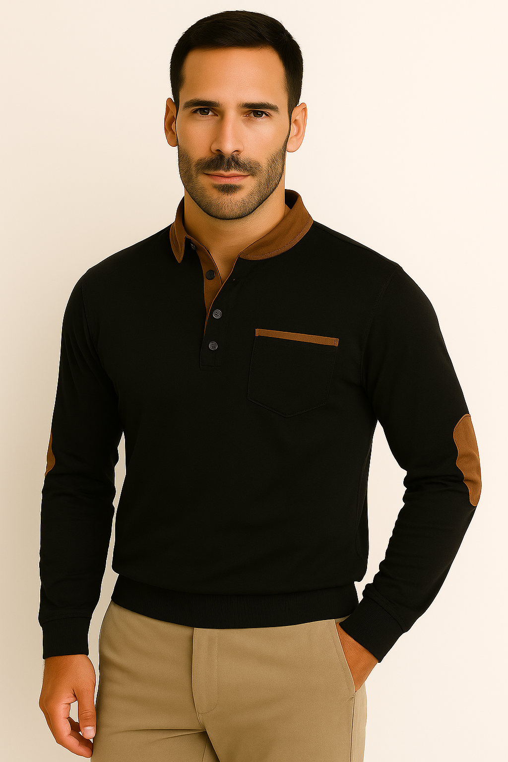 Beny | Herre V-hals sweatshirt